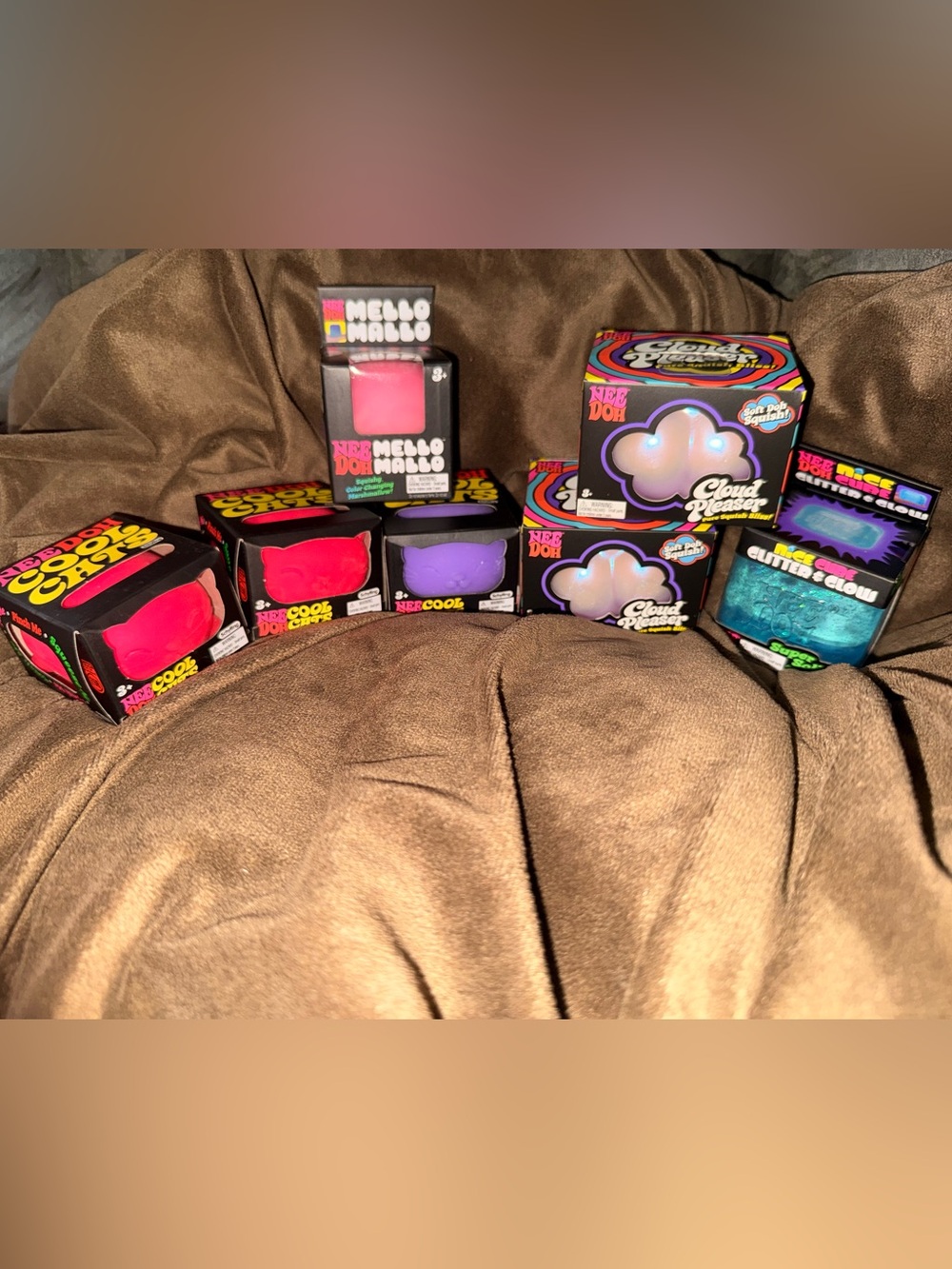 Target Kids Toys Colorful Putty and Slime Pack - Pink, Purple, Blue, Teal